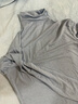 优衣库女装HEATTECH EXTRA WARM 混纺高领T恤/长袖 9%羊绒 478954 478954/03灰色 S 实拍图