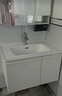 九牧（JOMOO）浴室柜 陶瓷一体盆铝合金智能洗手盆柜组合80cm A2750-74AT-Z1 实拍图