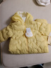 巴拉巴拉童装婴儿连体衣轻薄羽绒服宝宝衣服2025冬装抱衣爬服男童女童萌趣 黄色雪人-白鸭绒 100 cm-充绒量53g 实拍图