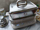 小熊（Bear）聚能蒸电蒸锅 炖蒸煮一体自动断电全钢0涂层3层蒸锅 24L不锈钢大容量多功能锅 DZG-BB3W1 实拍图