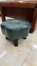 家逸实木小凳子家用沙发凳换鞋凳客厅小板凳办公室垫脚凳四脚软包矮凳 实拍图