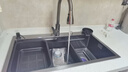 JOMOW水槽5.0加厚厨房大单槽一体盆304不锈钢洗碗池槽多功能洗菜盆GL/d 80*46【5.0加厚】耐磨耐刮 【默认发右下水】左下水需下单备注 实拍图