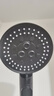 四季沐歌（MICOE）黑色增压淋浴花洒喷头 浴室加压淋浴喷头花洒头手持花洒单头HS125 实拍图