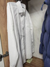 雅戈尔（YOUNGOR）长袖衬衫男DP免烫衬衫纯棉面料抗皱易打理新品 YLDP10171BJA白色 41 实拍图
