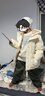 优衣库童装男童女童高性能复合连帽外套/保暖厚衣服473309 01 乳白色 140 实拍图