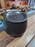 陶瓷茶洗茶渣缸带盖建水废水桶水盂茶杯茶盆烟灰缸茶具配件茶水缸 祥龙茶缸15*14cm黑色 大号 晒单实拍图