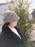 卡蒙（Kenmont）蓓蕾帽加绒贝雷毛线帽女秋冬韩版堆堆帽百搭英伦针织帽km-2618 实拍图