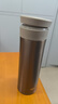 膳魔师（THERMOS）钛杯纯钛保温杯办公咖啡杯商务茶杯可定制团购水杯生日礼物TCTC 矿石金【升级钛茶隔】 530ml 实拍图