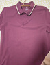 京东京造【汗渍无痕】polo衫男短袖男士t恤衣服男装 酒红 2XL 实拍图