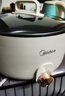 美的（Midea）电煮锅电火锅电炒锅多功能锅电热锅火锅专用锅家用大容量电锅一体锅学生宿舍泡面小电锅 6L 丨加深内胆火锅丨HGE3010 实拍图