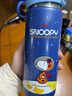 史努比(Snoopy)儿童保温杯316不锈钢男女小学生水杯户外便携提手杯壶幼儿园宝宝大容量杯子 500ml 7031太空蓝 实拍图