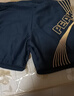 匹克泳裤男士泳衣抗氯舒适平角速干温泉度假专业游泳裤黑金 L 实拍图