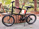 大行（DAHON）经典P8折叠自行车成人20英寸8速男女式通勤运动单车KBC083 消光绿【经典版】 实拍图