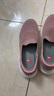 足力健老人鞋一脚蹬中老年休闲鞋玫瑰妈妈鞋25116007J 藕粉色-38 实拍图