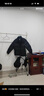 杰克·琼斯（JACK&JONES）男装25年秋冬季羽绒服男士短款无帽羊羔绒立领宽松潮流鸭绒外套 E43纯黑色 L （180） 晒单实拍图