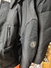 雪中飞鹅绒羽绒服男士短款脱卸帽加厚保暖休闲商务秋冬外套男装185 实拍图