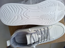 回力（Warrior）板鞋男鞋简约百搭低帮休闲鞋户外透气运动小白鞋 901730 白灰 40 实拍图