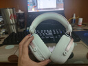 iKF V11 Pro7.1四模游戏耳机蓝牙无线头戴式7.1环绕音效有线电竞专用无畏契约fps听声辨位三角洲 粉白 实拍图