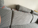 迈恻亦沙发套万能通用型三座一贵妃沙发套罩笠四季通用弹力沙发坐垫套 流年-浅灰【店长推荐】 加大单人【宽65-95长65-95cm】单件装 实拍图