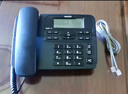 飞利浦（PHILIPS）电话机座机 固定电话 办公家用 家庭有线电话 来电显示 双接口 免电池 CORD118黑色 实拍图