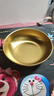 【韩剧同款】加厚不锈钢干锅海鲜锅火锅金色平底浅锅双耳锅泡面锅 豪华升级款24cm【金色】双柄汤锅 实拍图
