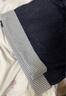 茵曼（INMAN）【加绒裤】2025冬季女装新款莱赛尔棉原色翻边阔腿牛仔裤宽松裤子 深牛仔蓝-第二批 27 实拍图