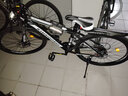 金武端自行车成人山地车公路赛车单车骑行变速超轻越野中学生初中青少年 顶配版-辐条轮-黑白色 26寸21速 实拍图