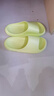 朴西新款EVA踩屎感厚底拖鞋女士居家室内情侣拖鞋男 薄荷绿 39-40 实拍图