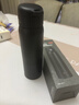京东京造保温杯 水杯男女 316不锈钢【一键弹盖】礼物送老师黑色480ml 实拍图