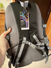 骆驼（CAMEL）户外双肩包男女轻便徒步旅行运动登山背包 A9W3CO3135 黑色 实拍图