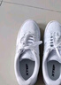 特步板鞋男女秋冬休闲鞋百搭低帮运动鞋潮流滑板鞋舒适小白鞋 白色-男子 【新旧版随机发货】 39 实拍图