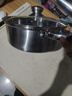美厨（MAXCOOK）汤锅火锅 304不锈钢多用汤锅火锅26cm 燃气电磁炉通用 MCT8697 实拍图