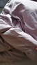 TEENIE WEENIE小熊全棉水洗棉四件套纯棉100%床单床笠被套罩枕套床品宿舍三件套 海盐微风 香芋紫+中灰 1.8/2.0m床 床单款 被套220*240cm 实拍图
