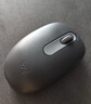 罗技（Logitech）M196 无线蓝牙鼠标 办公鼠标 笔记本商务办公家用 小巧便携 对称手型 石墨灰 实拍图