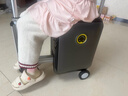 Airwheel爱尔威电动行李箱可骑行拉杆箱可坐可代步铝框箱包20英寸登机箱 实拍图