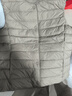 雪中飞经典新款基础舒适轻薄羽绒便捷短款保暖羽绒小马甲轻盈便携舒适 浅亚麻|7100-女 M 165/88A 实拍图