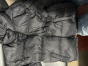 网易严选25新品90鸭绒超蓬羽绒服休闲面包服石墨烯保暖轻量抗菌防泼水 25秋冬立领-静谧黑 2XL 实拍图
