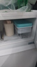 新飞（Frestec）小冰箱 冰箱小型双开门 迷你双门家用宿舍租房冷藏冷冻电冰箱节能省电 48L白【一级能效+租房神器】升级款 实拍图