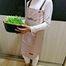 光多拉防水围裙厨房防油污家用做饭无袖工作服男士女士通用家务清洁粉色 实拍图