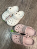 CROCS卡骆驰洞洞鞋贝雅男鞋女鞋轻便耐磨一脚蹬拖鞋休闲鞋|10126 裸粉-6PI 37 /38(230mm) 实拍图