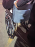 鱼跃(yuwell)轮椅车H051折叠老人轻便旅行手推车钢管免充气胎代步车 实拍图