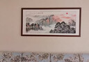 画殊客厅风景画沙发背景墙壁靠山图办公室字画挂画山水画实木框装饰画 【聚宝盆图】主图款 140*60【推荐墙宽1.8米左右】 实木框+有机玻璃/顺丰送货上门 实拍图
