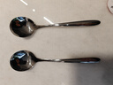 美厨（maxcook）316L不锈钢汤勺汤匙 加大勺子圆底餐勺饭勺调羹 2件套MCCU5299 实拍图
