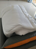 富安娜 舒暖纤维被 四季被子 双人春秋被芯空调被褥 4.5斤 203*229cm 白 实拍图