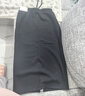 优衣库女装快干休闲窄身长裙/半身裙裙子485599 09 黑色 M 实拍图