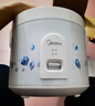 美的（Midea） 微压电饭煲 精铸发热盘大容量简单易控 黑晶内胆家用迷你小电饭锅 1-2-3-5-8人家用商用 4升款 4L 2-6人用 实拍图