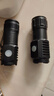 LED强光手电变焦远射超高续航户外多功能探照灯户外应急远射强光手电筒 250毫安 ABS高亮款 实拍图