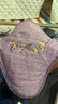 万乐途肩颈椎热敷包海盐热敷包电加热披肩艾灸艾草盐袋理疗袋紫色送长辈 实拍图