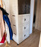 简易衣柜卧室家用2025新款爆款结实耐用儿童宝宝成人衣橱出租屋用 85面宽 1衣柜+3收纳柜 实拍图