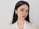 DAVA奥特莱斯清仓特价18K金镶钻气质耳钩耳钉轻奢耳环耳坠耳饰女配饰 83气质耳坠 实拍图